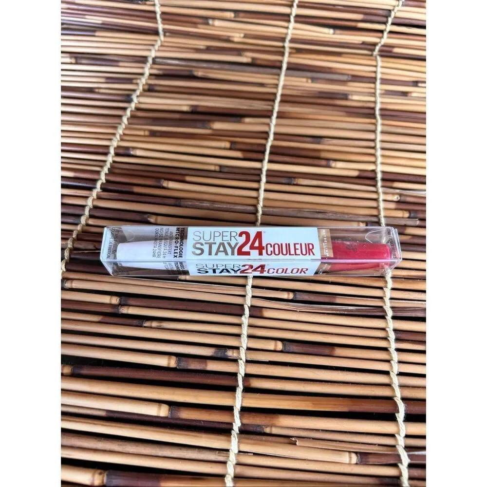 Maybelline SuperStay 24 2-Step Liquid Lipstick #200 Eternal Cherry NEW!